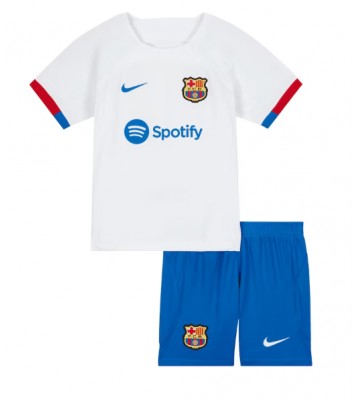 Barcelona Segunda Equipación Niños 2023-24 Manga Corta (+ Pantalones cortos)